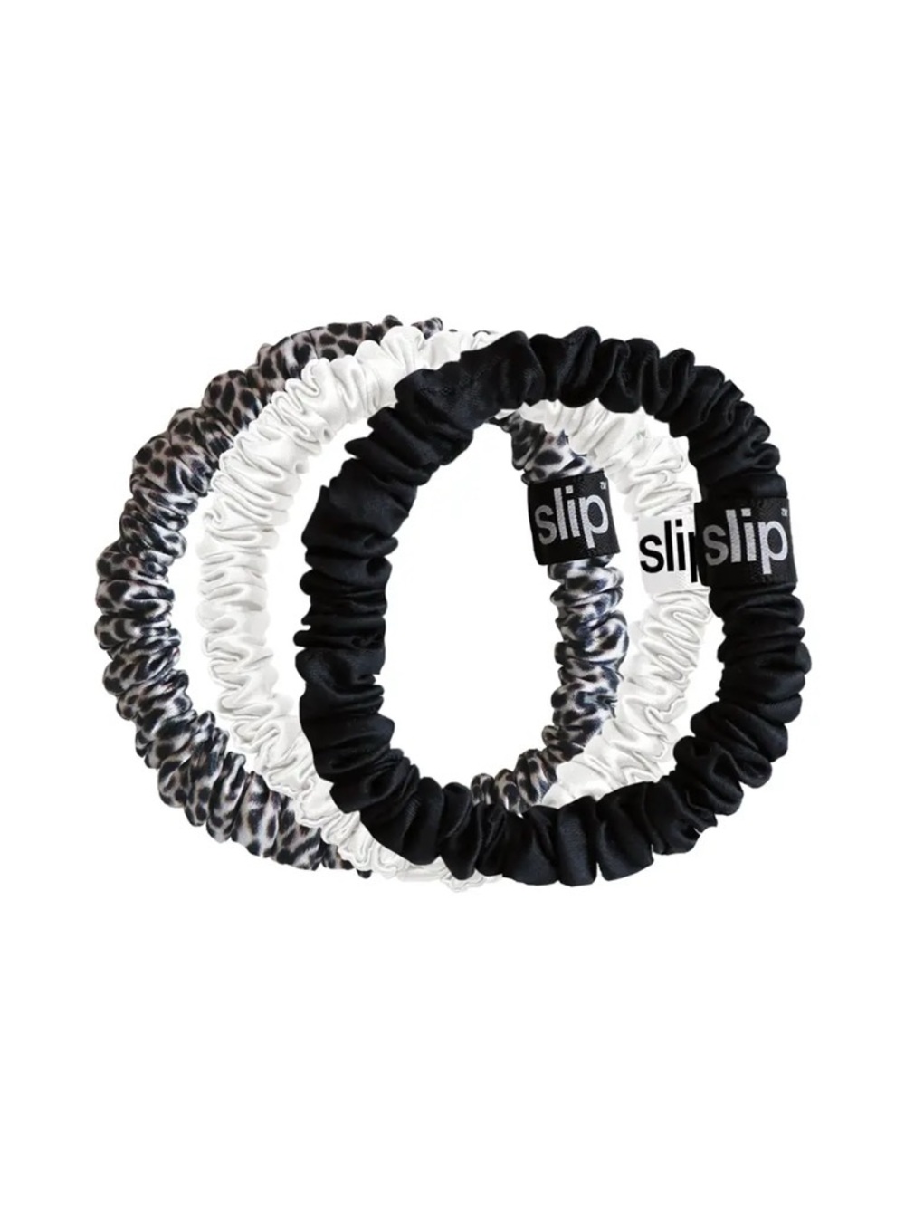 slip skinny scrunchies